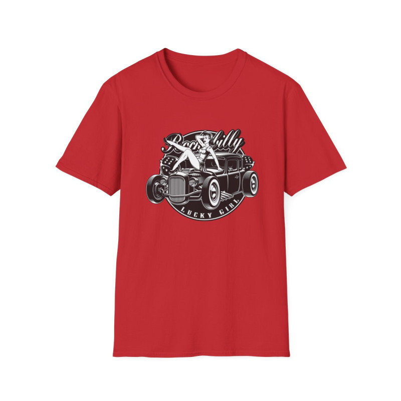 Lucky Girl Rockabilly Tee