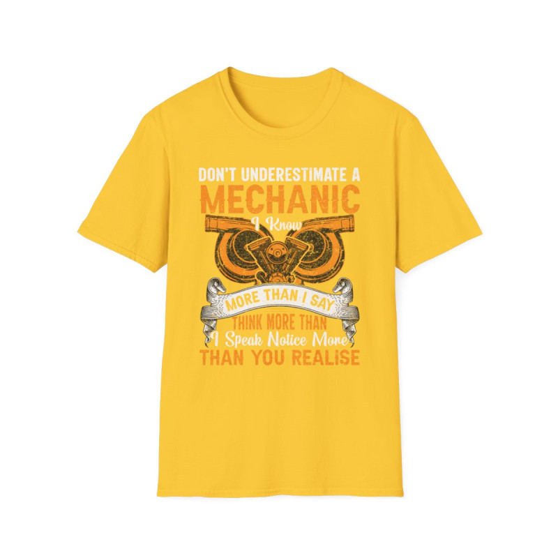 Underestimate Mechanic Tee